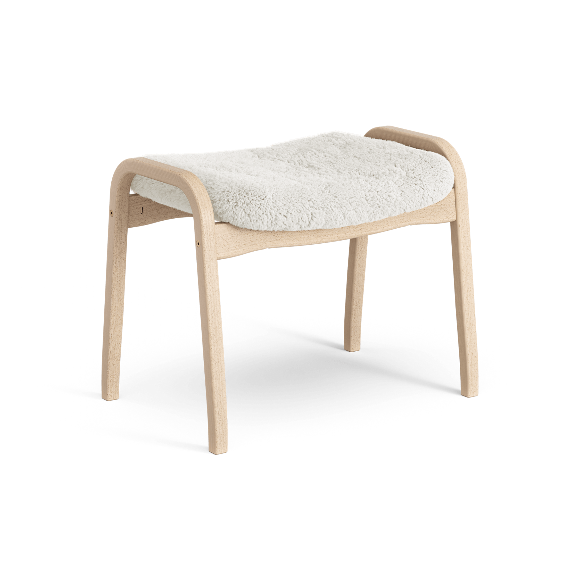 Lamino Footstool Beech